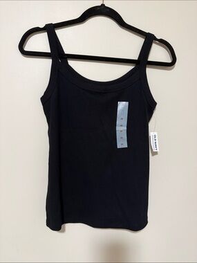 NWT Black Old Navy Apron Tank